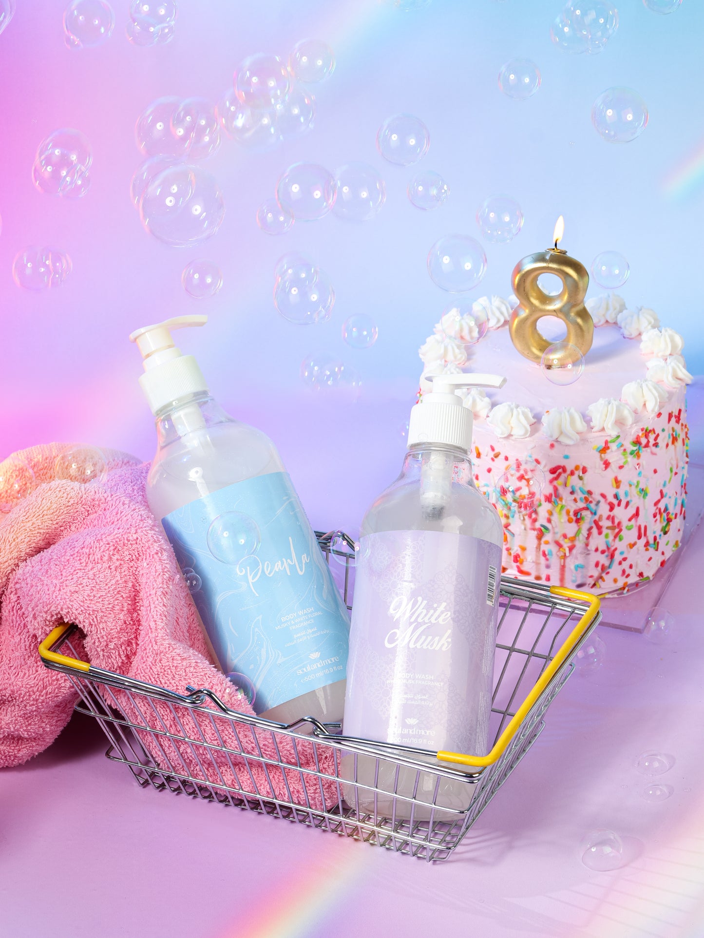 Duo shower ( pearla-white musk)