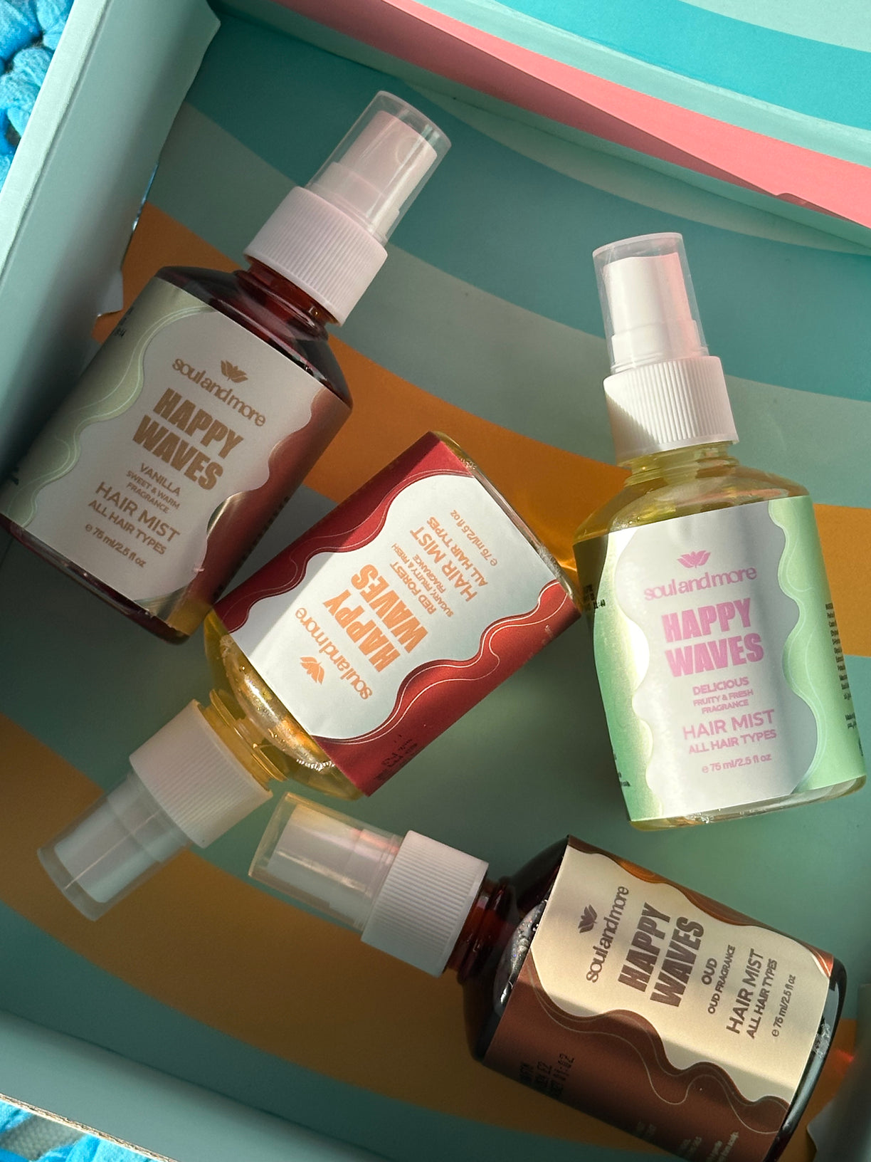 رذاذ الشعر بالفانيليا