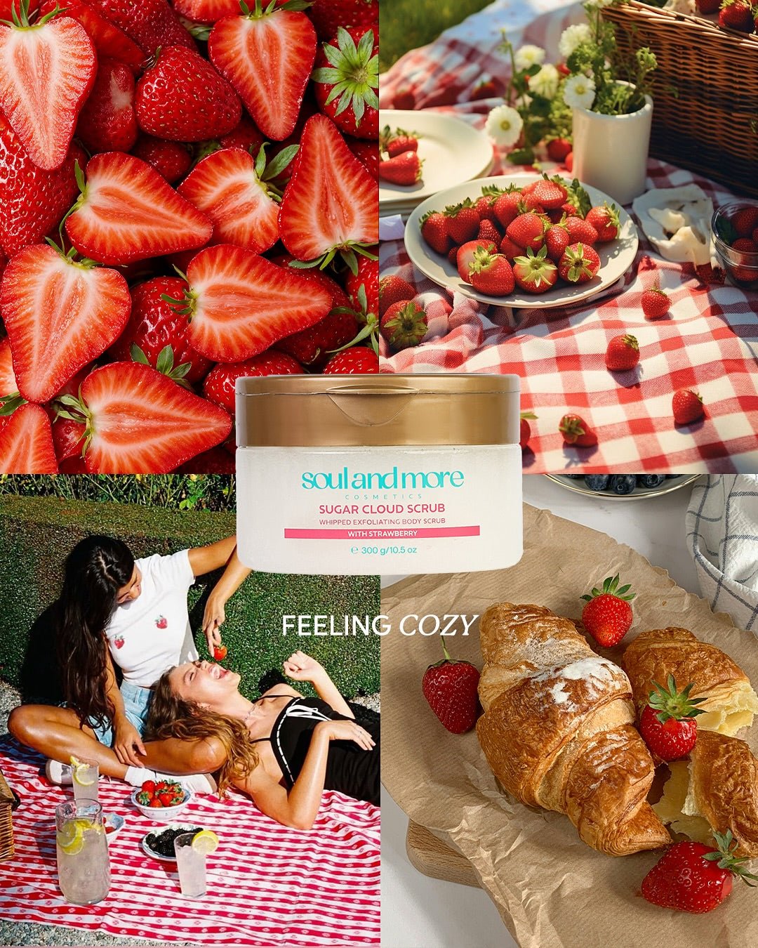 Strawberry Body Scrub - soulandmore