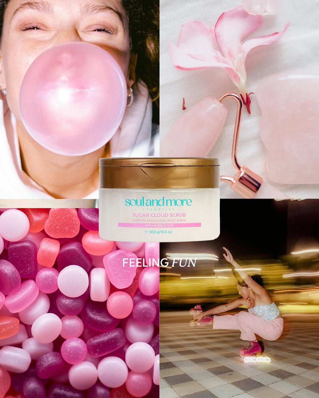 Bubble Gum Body Scrub - soulandmore