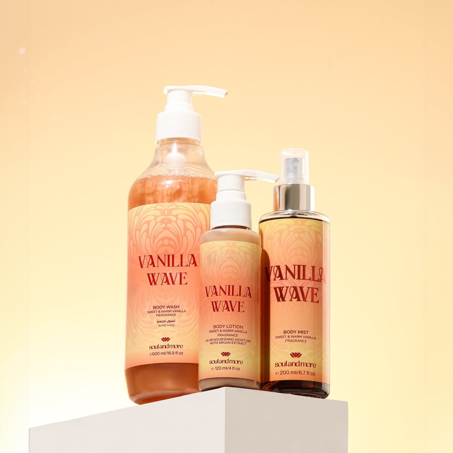 Vanilla Wave Bliss Set of 3 - soulandmore
