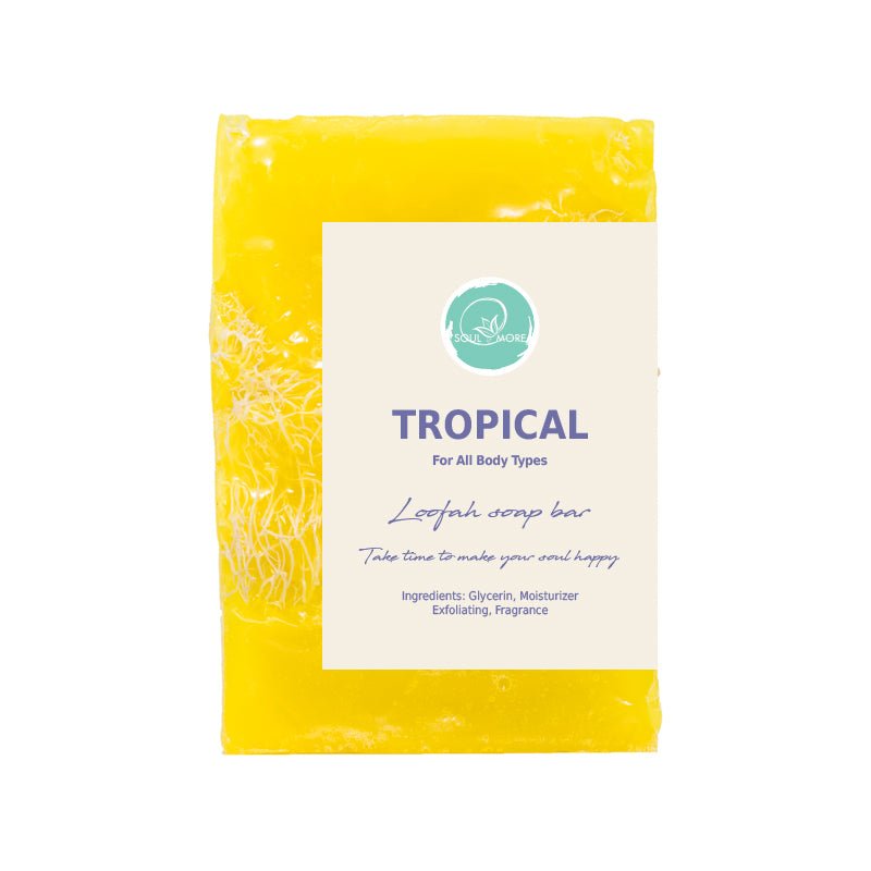 Tropical Loofah Soap - soulandmore
