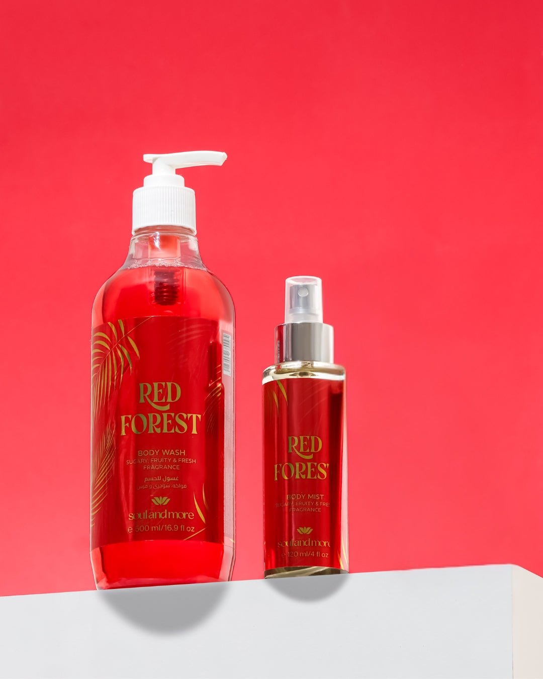 Red Forest Enchantment Set of 2 - soulandmore