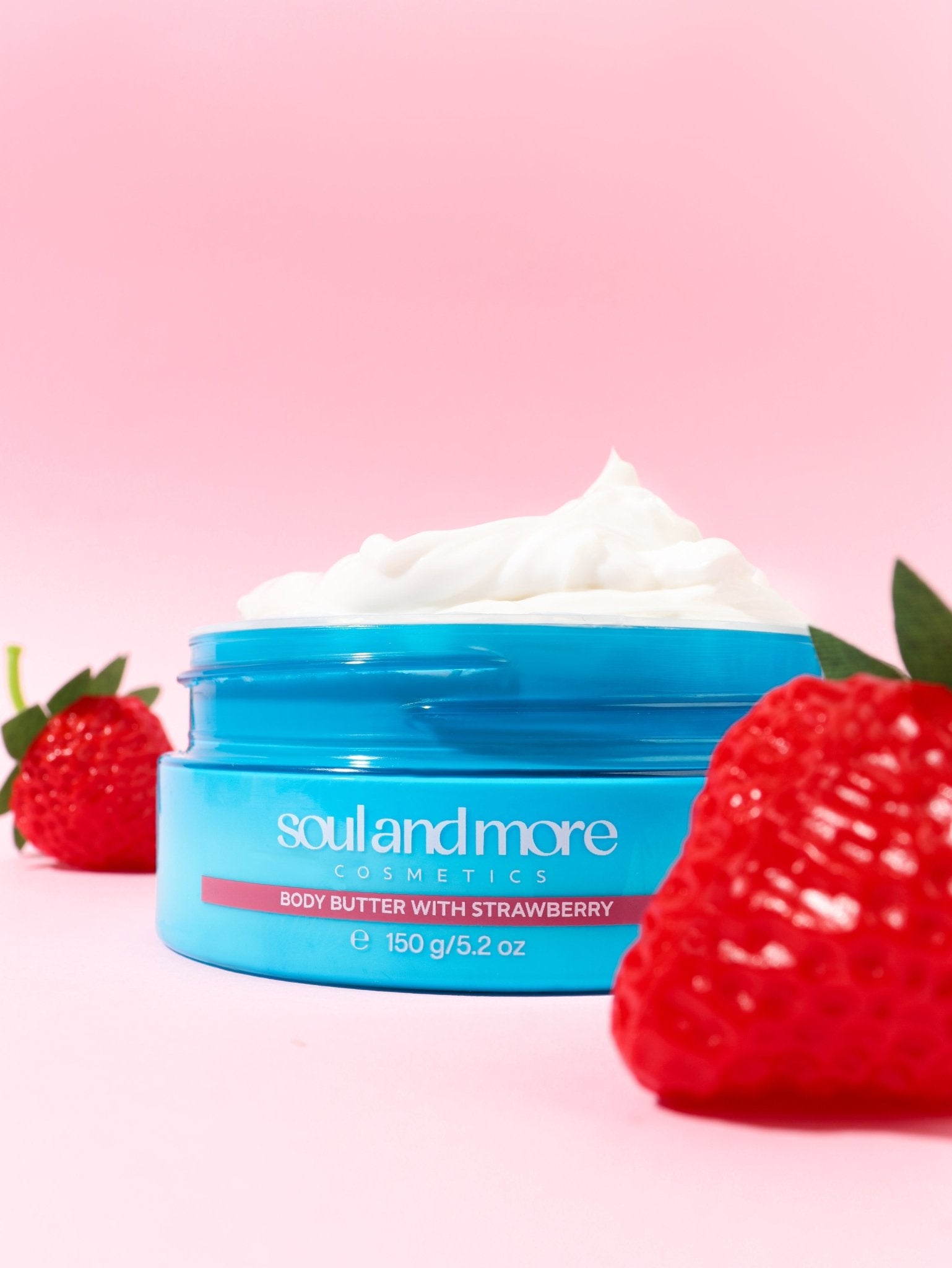 Strawberry Body Butter ( whipped) - soulandmore