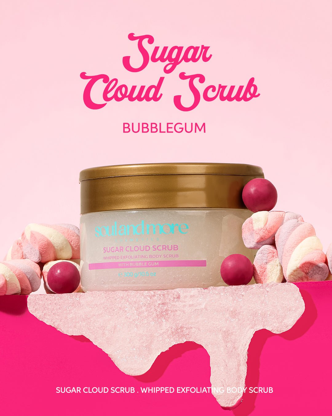 Bubble Gum Body Scrub - soulandmore
