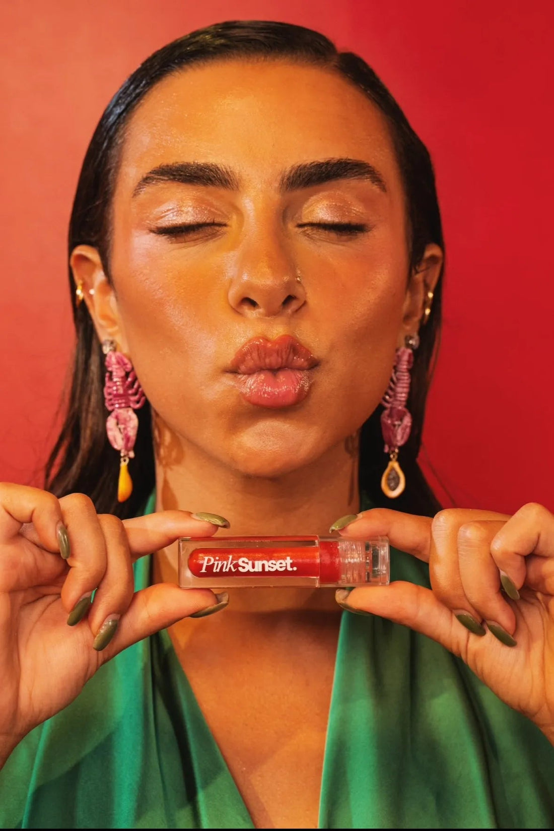 Pink Sunset Lip oil - soulandmore