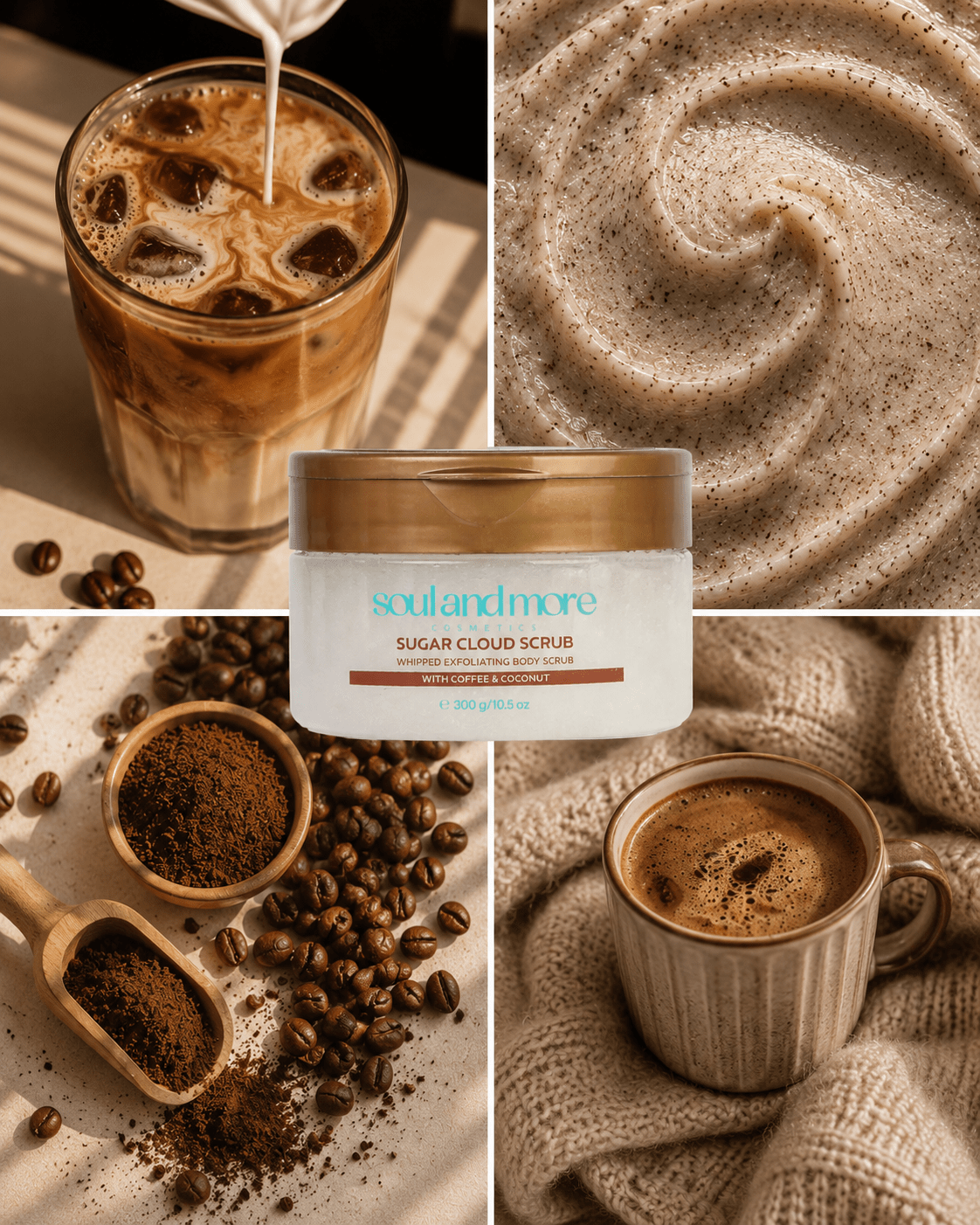 Coffee & Coconut Body Scrub - soulandmore