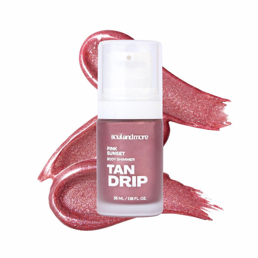 Pink Sunset - Tan Drip
