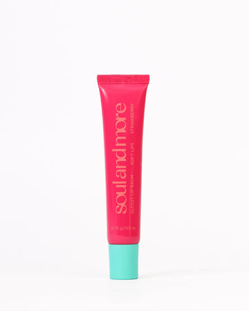 Glossy Lip Balm, Strawberry - soulandmore