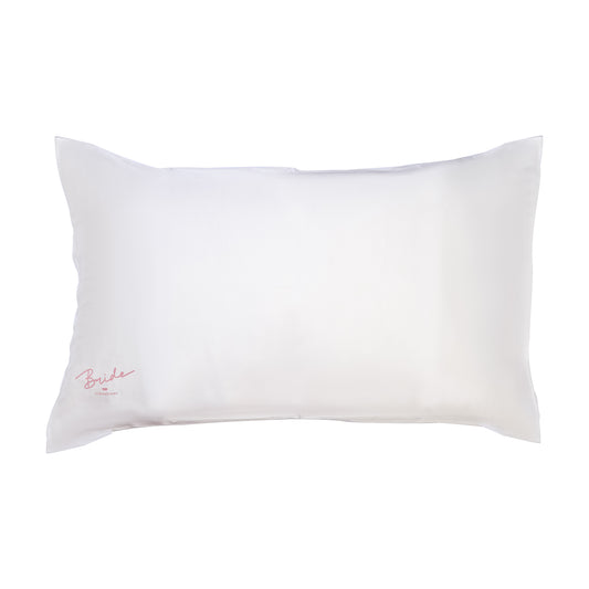 Bridal satin pillow case