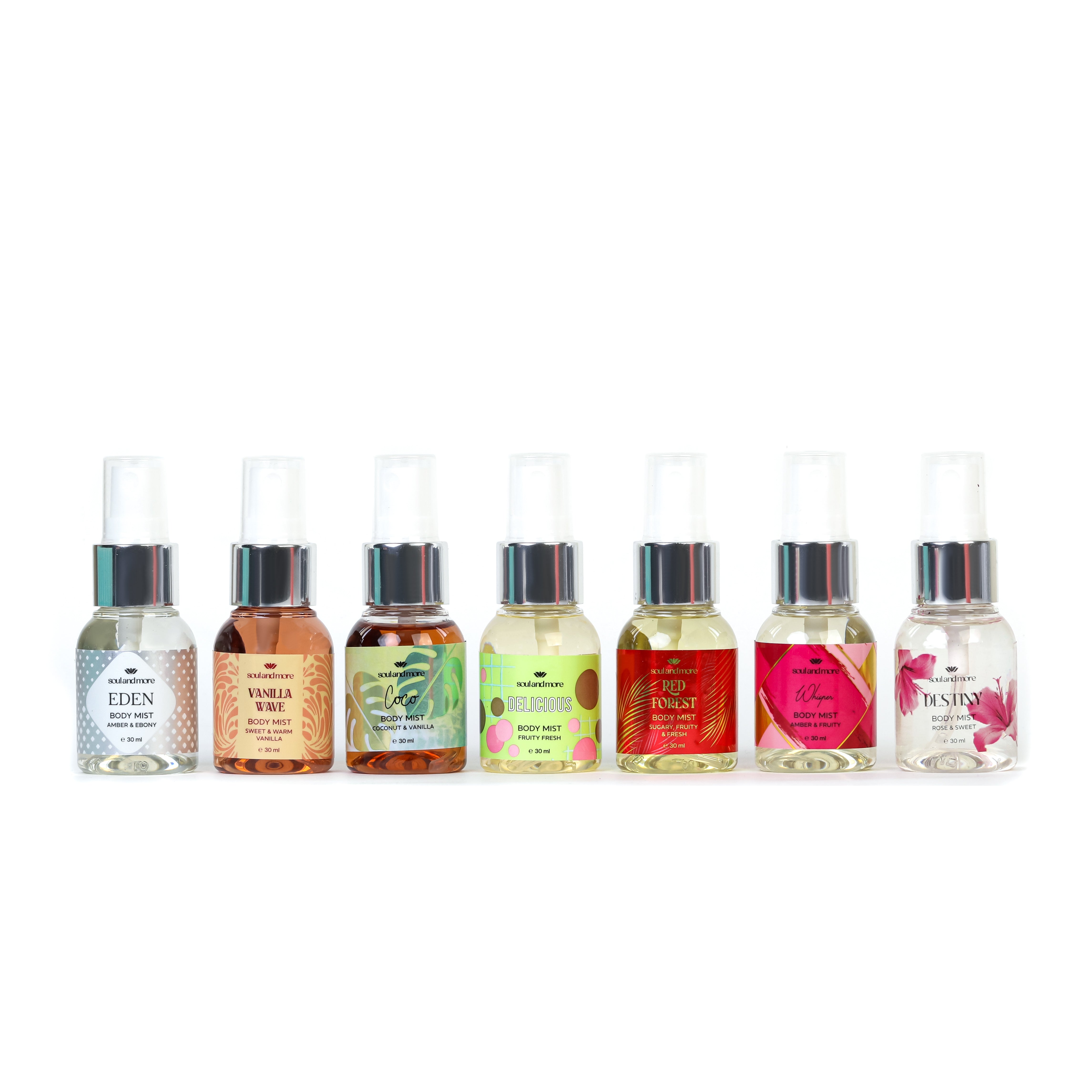 Mini splashes set – soulandmore