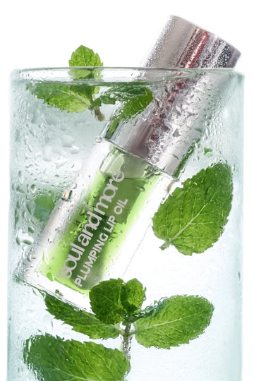 Mint Attack Plumping Lip Oil - soulandmore