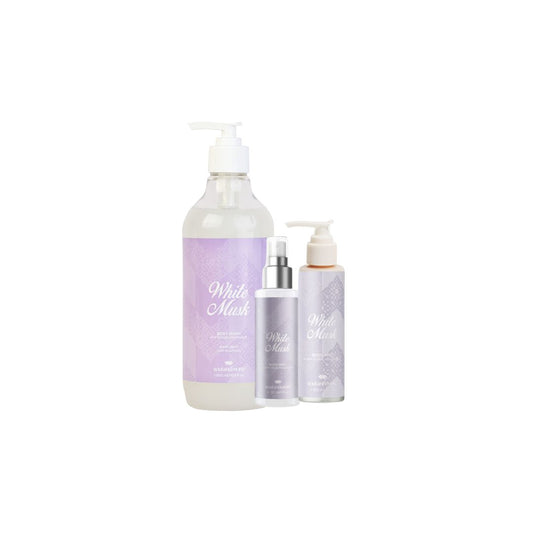 White Musk Set Of 3 ( NewEdition)