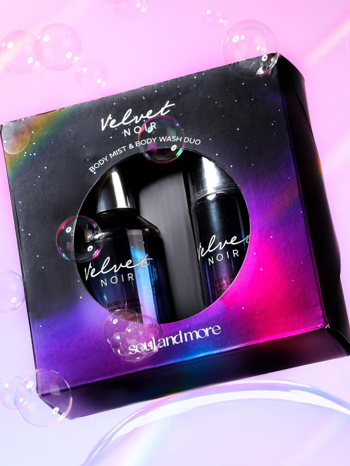 Velvet noir set of 2 - soulandmore