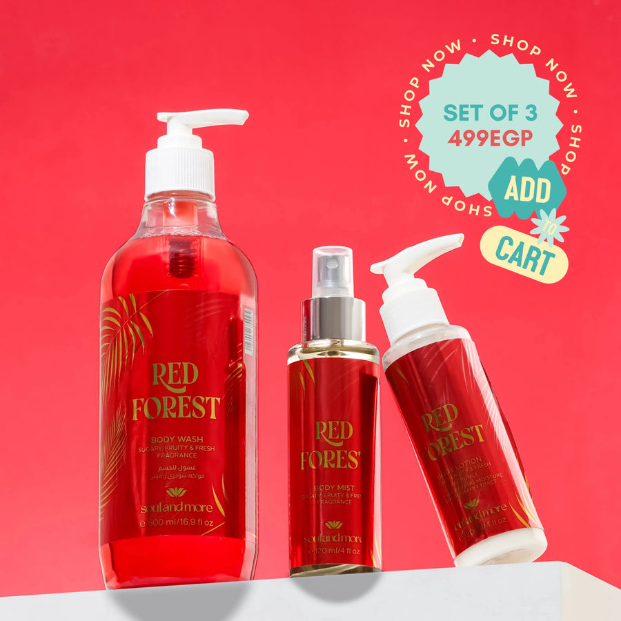 Red Forest Enchantment Trio - soulandmore